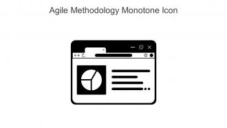 Agile Methodology Monotone Icon In Powerpoint Pptx Png And Editable Eps Format