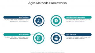 Agile Methods Frameworks In Powerpoint And Google Slides Cpb