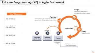 Agile methods it projects extreme programming xp in agile framework