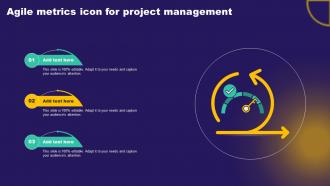 Agile Metrics Icon For Project Management