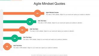 Agile Mindset Quotes In Powerpoint And Google Slides Cpb