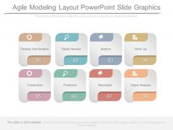 Agile modeling layout powerpoint slide graphics