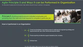 Agile Principle 5 And Ways It Can Be Performed Manifesto Agile Software Development