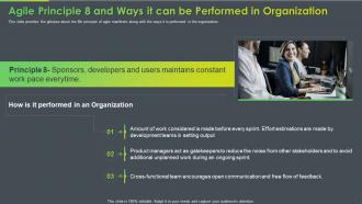 Agile Principle 8 And Ways It Can Be Performed Manifesto Agile Software Development
