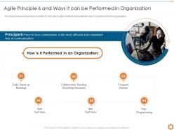 Agile principle meetings organization key principles of agile methodology
