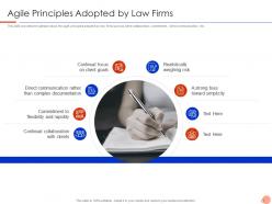 Agile principles adopted by law firms agile legal management it