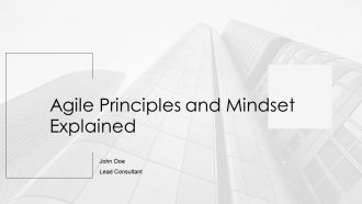 Agile Principles And Mindset Explained PPT Guidelines AT