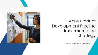 Agile Product Development Pipeline Implementation Strategy PPT Demonstration AT