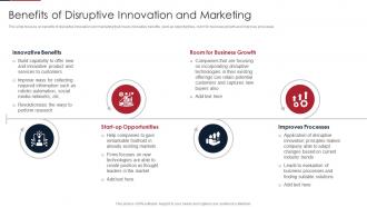 Agile product lifecycle management system benefits disruptive innovation marketing