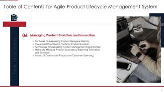 Agile product lifecycle management system powerpoint presentation slides