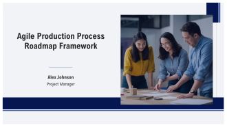 Agile Production Process Roadmap Framework PPT Presentation AT
