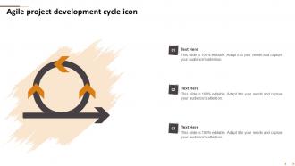 Agile Project Development Cycle Icon