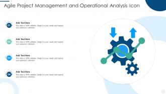 Agile Project Management And Operational Analysis Icon