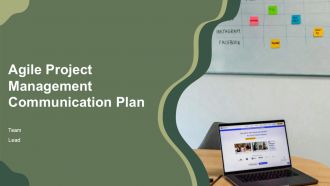 Agile Project Management Communication Plan PPT PowerPoint AT