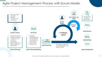 Agile Project Management Process With Scrum Master