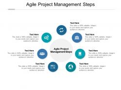 Agile project management steps ppt powerpoint presentation portfolio icon cpb