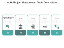 Agile project management tools comparison ppt powerpoint presentation slides visual aids cpb