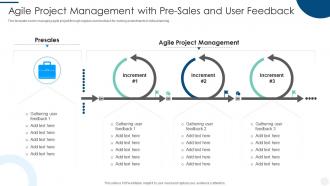 Agile Project Management With Pre Sales And User Feedback