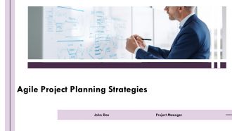 Agile Project Planning Strategies PPT Presentation AT