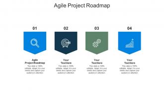 Agile project roadmap ppt powerpoint presentation file mockup cpb