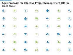 Agile proposal for effective project management it for icons slide