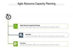 Agile resource capacity planning ppt powerpoint presentation inspiration guide cpb
