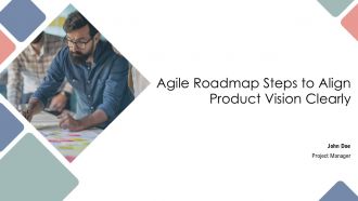 Agile Roadmap Steps To Align Product Vision Clearly PPT Example AT