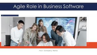 Agile role in business software powerpoint presentation slides