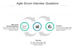 Agile scrum interview questions ppt powerpoint presentation diagram graph charts cpb