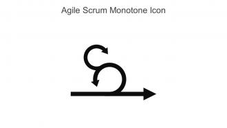 Agile Scrum Monotone Icon In Powerpoint Pptx Png And Editable Eps Format