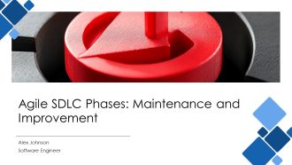 Agile SDLC Phases Maintenance And Improvement PPT Graphics AT