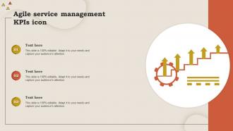 Agile Service Management KPIs Icon