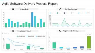 Agile software delivery process report