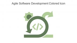 Agile Software Development Colored Icon In Powerpoint Pptx Png And Editable Eps Format