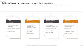 Agile Software Development Process Best Practices