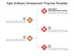 Agile software development proposal template ppt powerpoint presentation file themes cpb