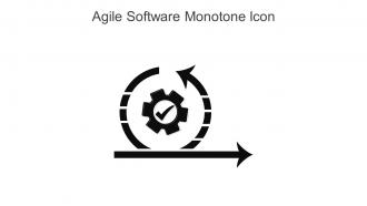 Agile Software Monotone Icon In Powerpoint Pptx Png And Editable Eps Format
