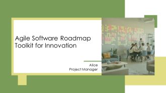 Agile Software Roadmap Toolkit For Innovation PPT Example AT