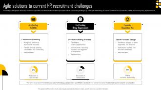 Agile Solutions To Current HR Recruitment Challenges New Age Hiring Techniques
