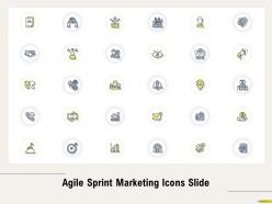 Agile sprint marketing icons slide ppt powerpoint presentation model slideshow