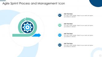 Agile Sprint Process And Management Icon