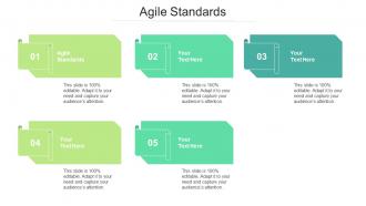 Agile standards ppt powerpoint presentation file icons cpb