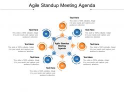 Agile standup meeting agenda ppt powerpoint presentation icon objects cpb