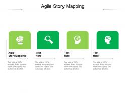 Agile story mapping ppt powerpoint presentation visual aids layouts cpb