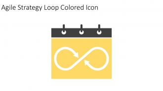 Agile Strategy Loop Colored Icon In Powerpoint Pptx Png And Editable Eps Format