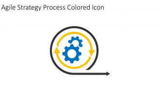 Agile Strategy Process Colored Icon In Powerpoint Pptx Png And Editable Eps Format