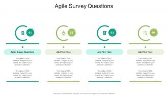 Agile Survey Questions In Powerpoint And Google Slides Cpb