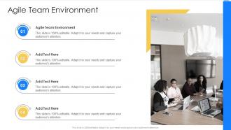 Agile Team Environment In Powerpoint And Google Slides Cpb