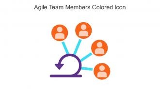Agile Team Members Colored Icon In Powerpoint Pptx Png And Editable Eps Format