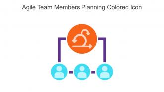Agile Team Members Planning Colored Icon In Powerpoint Pptx Png And Editable Eps Format